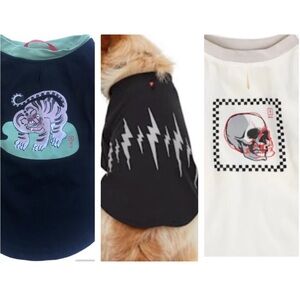 NWT bundle 3 Reddy bolt Dog Tank Tees L